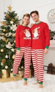 Pijamale de craciun pentru cuplu